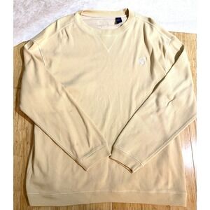 Nat Nast Luxury Originals Men's cream‎ crew neck long sleeve sweater size Large